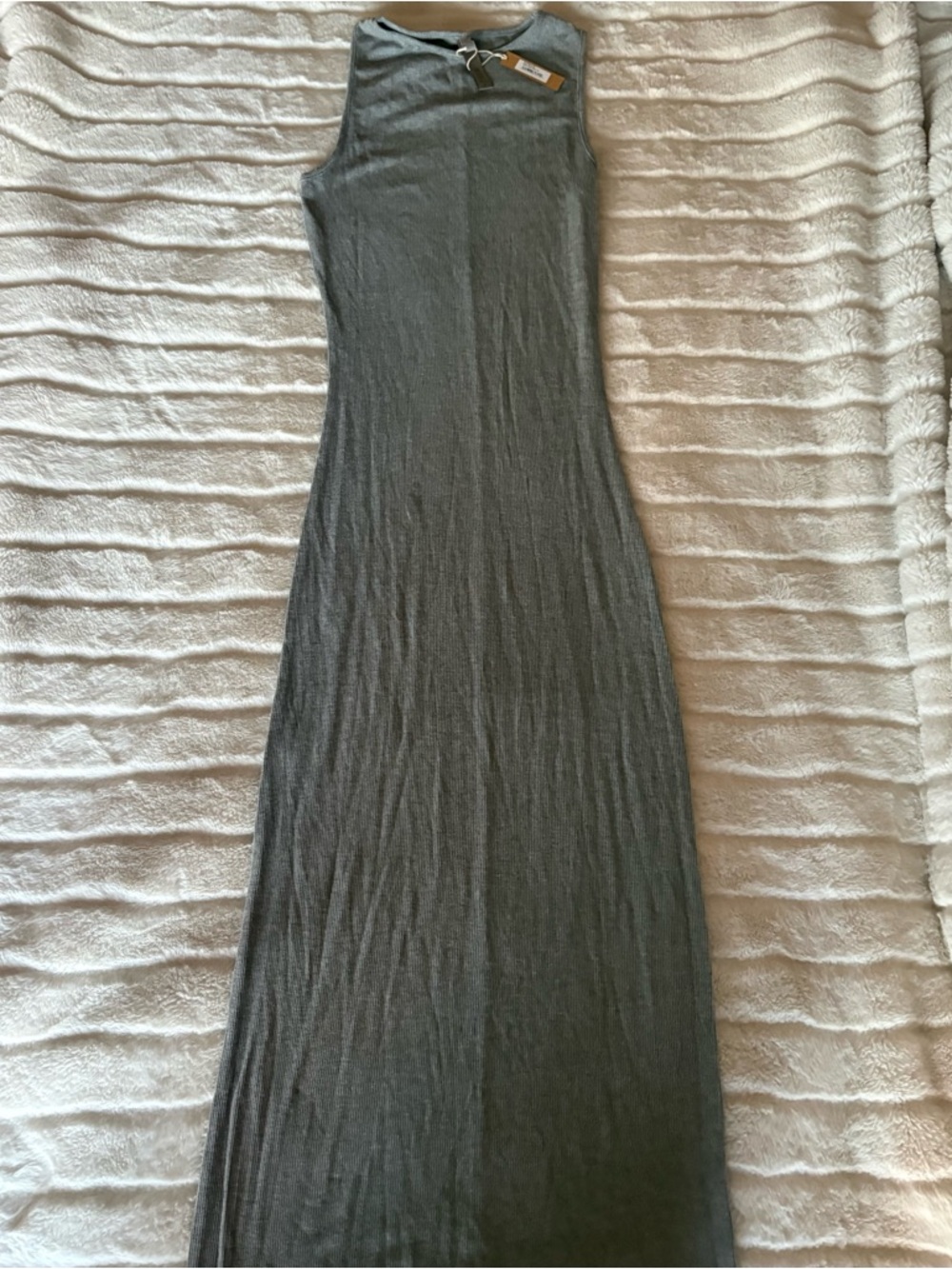 SKIMS Soft Lounge Ribbed Knit Sleeveless Dress